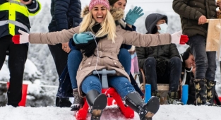 Keyfalan Yaylası kar festivali