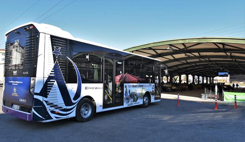 Şirin Pazara şirin otobüs seferleri başladı