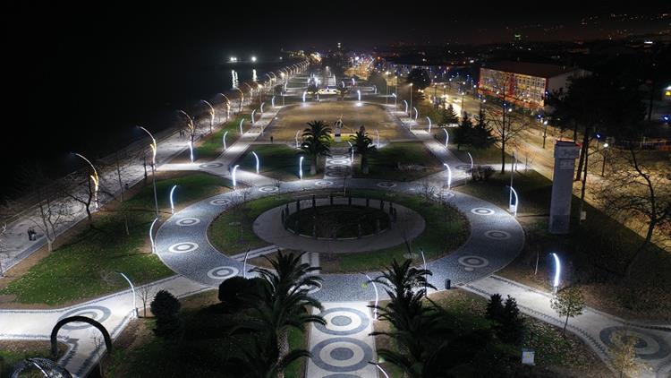 Ordu'nun en uzun kıyı parkında yenileme çalışmaları tamamlandı