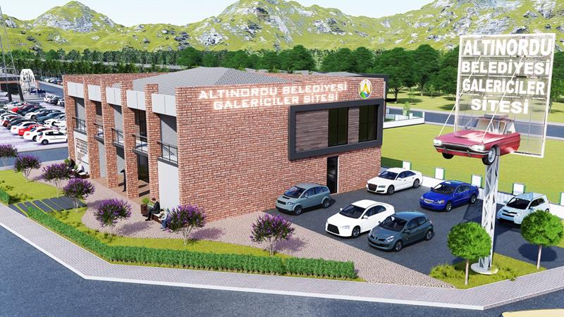 Ordu'da yapılacak Oto Galericiler Sitesi 15 Şubat'ta ihaleye çıkıyor