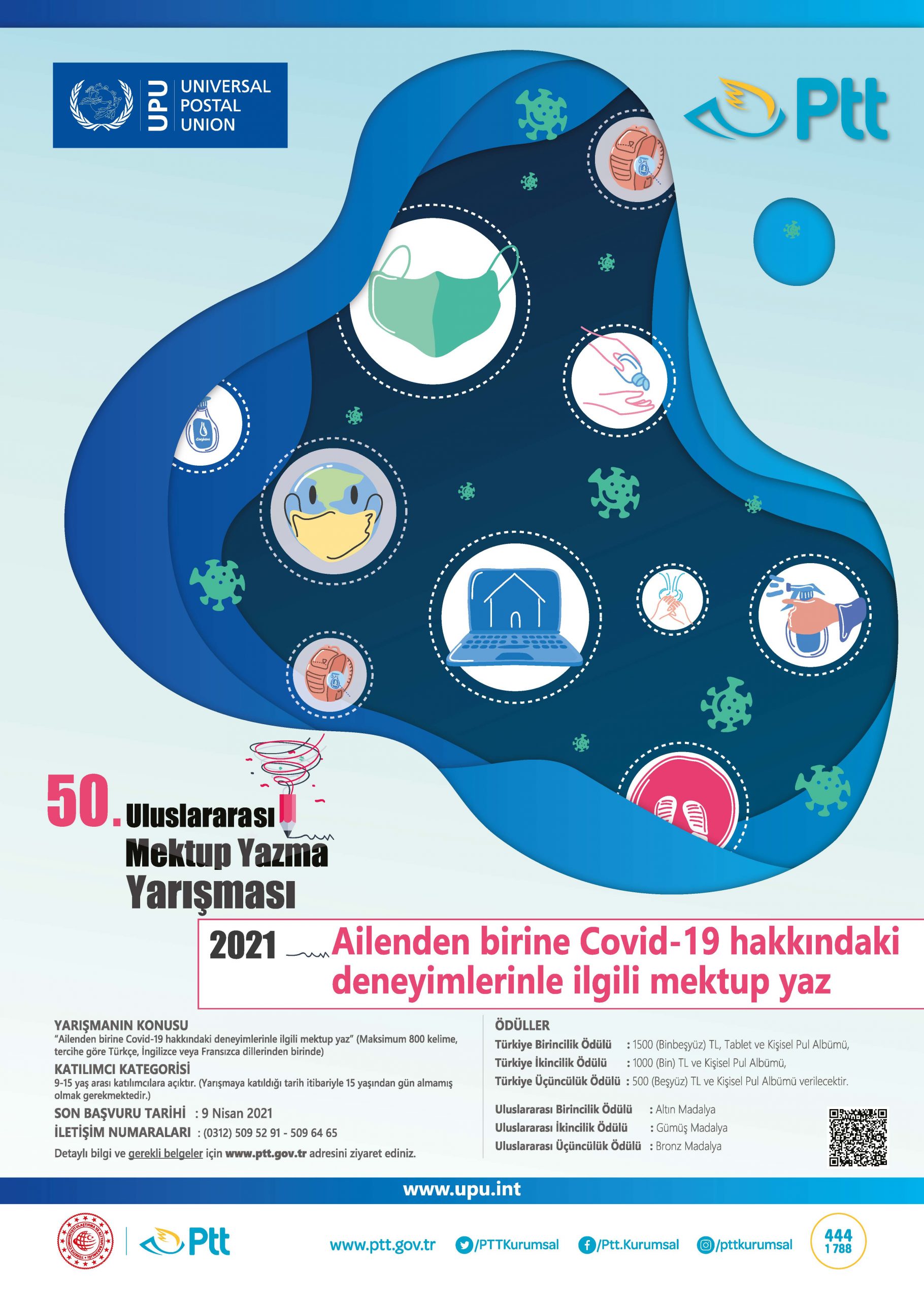 Kovid 19 Bu kez mektupla anlatılacak
