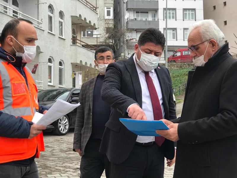 Başkan Tören Selimiye Mahallesi’nde yürütülen çalışmaları yerinde inceledi