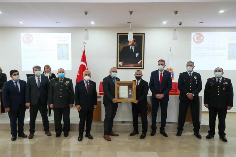 Ordu'da Devlet Övünç Madalyası ve Beratı Tevcih Töreni Yapıldı