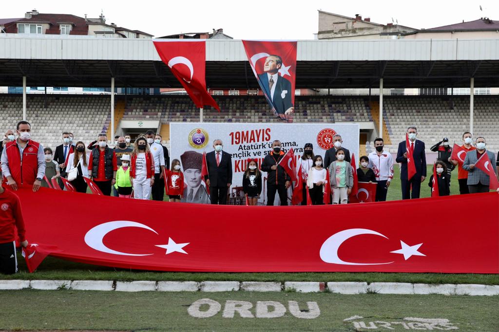 Ordu'da 19 Mayıs coşkuyla kutlandı