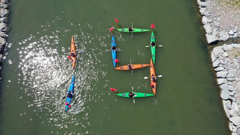 Ordu'da Yelken ve Kano Sporcuları 19 Mayıs Coşkusuna renk kattı