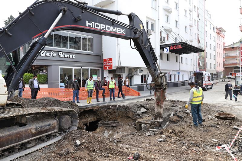 Altınordu'da taşkın riski ortadan kaldırılıyor