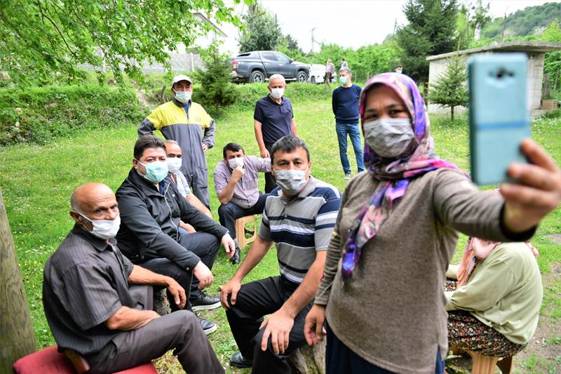 Başkan Tören Yağızlı Mahallesi sakinleriyle bir araya geldi