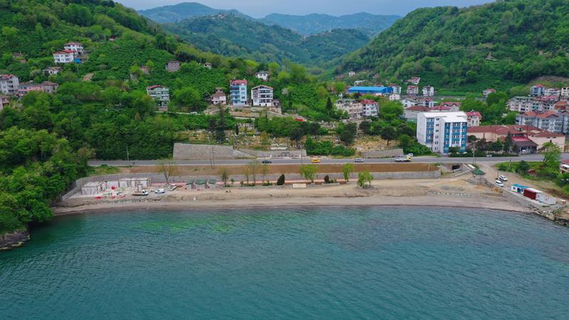 Ordu'da kıyı turizmine gözde mekan hazırlanıyor