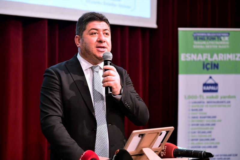 Altınordu Belediyesi'nden esnafa destek