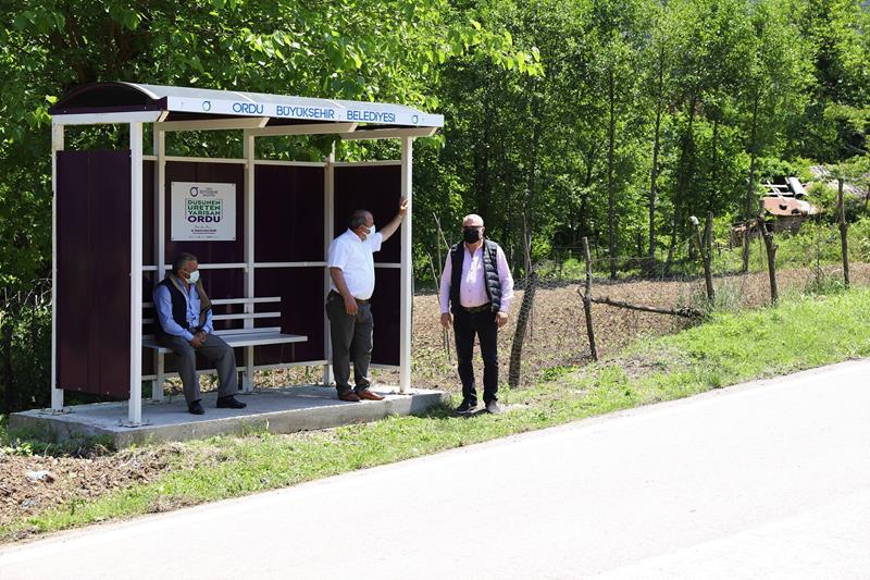 Sosyal proje kapsamında 700 durak montajı tamamlandı