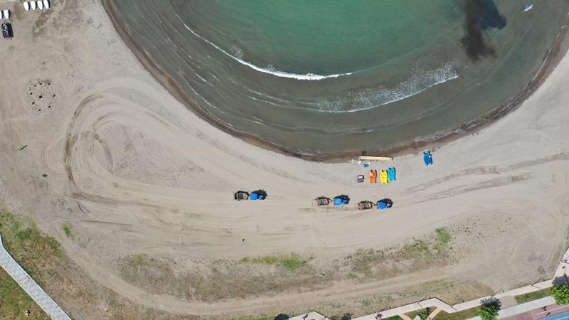 Ordu'da plajlar temizleniyor