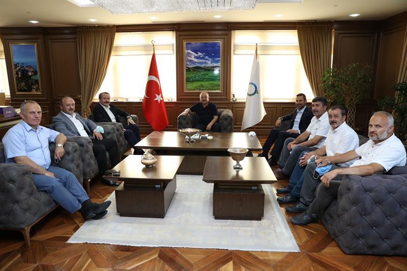 Memur-Sen Genel Başkanı Yalçın’dan Başkan Güler’e ziyaret