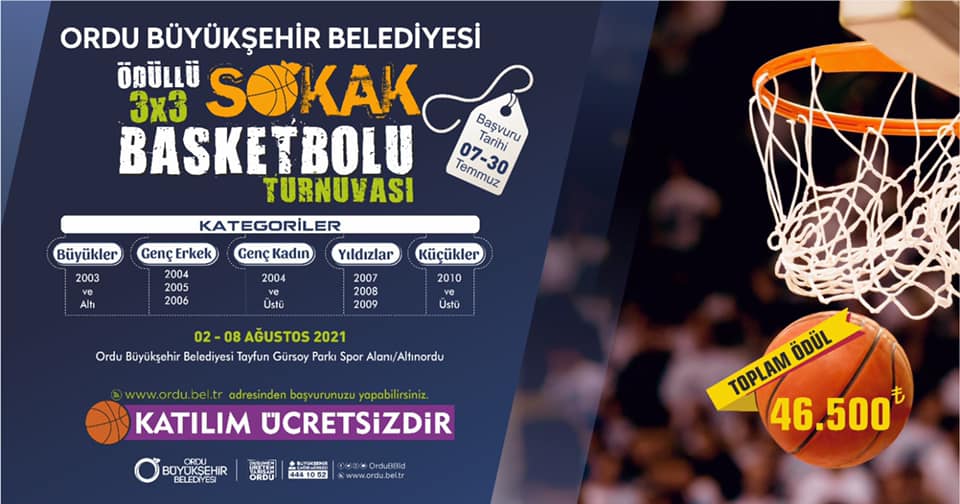 Sokak Basketbolu başlıyor