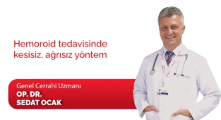 Hemoroid tedavisinde kesisiz, ağrısız yöntem