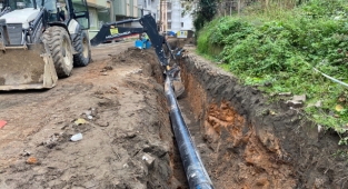 Ünye’de içme suyu şebeke hatları yenileniyor