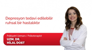 Depresyon tedavi edilebilir ruhsal bir hastalıktır