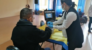 Ordu'da huzurevi sakinleri için Adreste Nüfus Hizmeti gerçekleştirildi