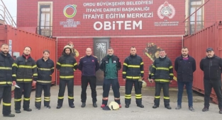 İtfaiyeden gönüllü arama kurtarma ekibine eğitim