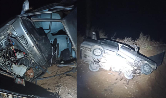 Ordu'da otomobil denize yuvarlandı: 2 yaralı