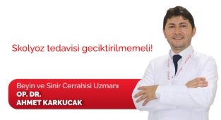  Skolyoz tedavisi geciktirilmemeli!