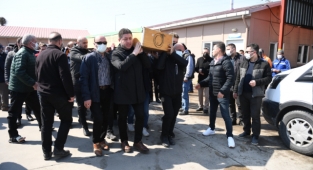 Altınordu Personeli Mehmet Karakoç dualarla son yolculuğuna uğurlandı