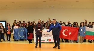 ERASMUS öğrencilerinden Kayseri Bilim Merkezi'ne çıkarma