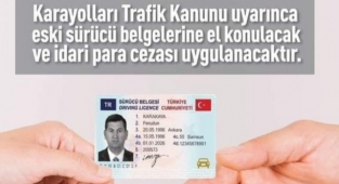 Eski Tip Sürücü Belgelerinin Kullanımı, 31 Aralık 2022 Tarihinde Sona Erecek