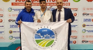 Sakaryalı judocuya Ordu'dan gümüş madalya