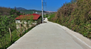 Altınordu'da 31 mahallede beton yol sevinci