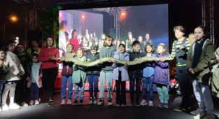 Ünye'de çocuklar unutulmaz bir eğlence yaşadı