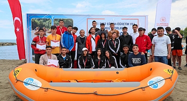 Ordu’da 2 Gün Süren Gençler Rafting Şampiyonası Sona Erdi