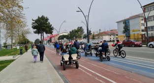 Ordu'da bisiklet yollarına yeni düzenlemeler getirildi