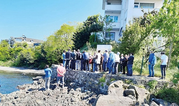 Ordu’da yapılmak istenen 8 dönümlük deniz dolgusu protesto edildi