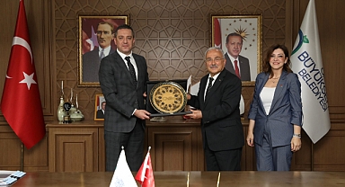 TBB Başkanı Erinç Sağkan’dan Başkan Güler’e ziyaret