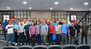 Mavi vatanın emekçileri Başkan Törenle biraraya geldi