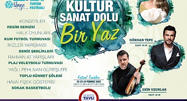 Ünye’de kültür, sanat ve eğlence dolu bir yaz başlıyor