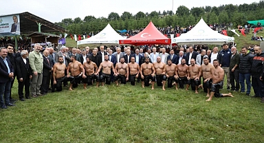 Aybastı Perşembe Yaylası güreşle coştu