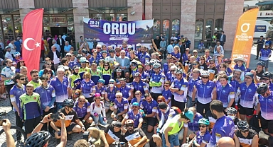 Bisiklet tutkunları Ordu’da buluştu 