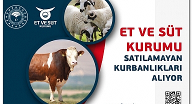 Et Ve Süt Kurumu elde kalan kurbanlıkları satın alacak.