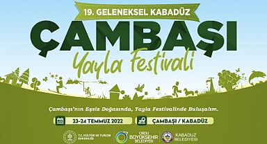 Hafta sonu Çambaşı'nda buluşalım