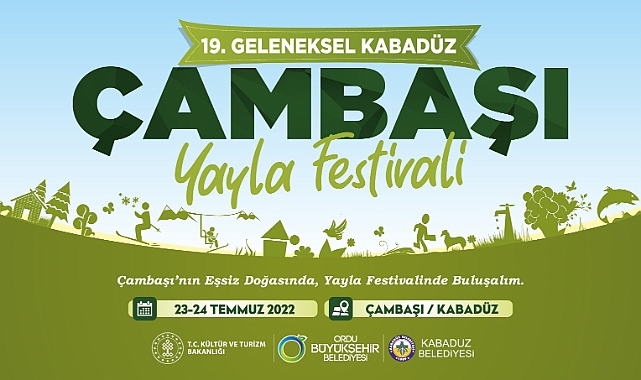 Hafta sonu Çambaşı'nda buluşalım
