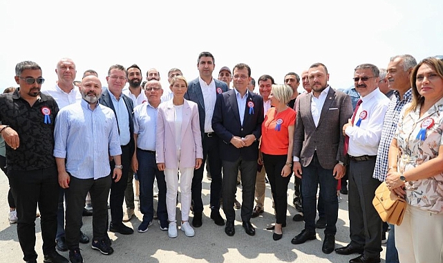 Kartal ve Maltepe atık su hattı ve dere ıslahı projesi’nin açılışı gerçekleştirildi