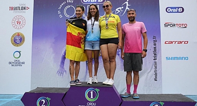 Ordu’da Triatlon rüzgârı esti 