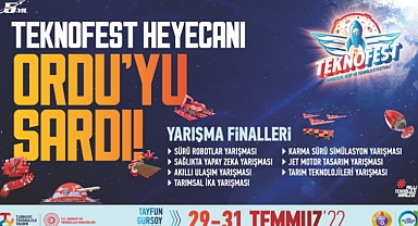 Ordu TEKNOFEST’E ev sahipliği yapıyor