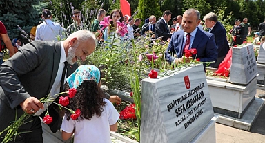 Şehitlerimiz dualarla yad edildi