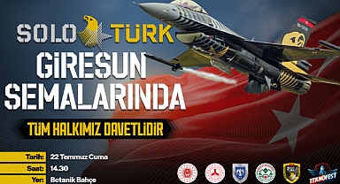 SOLOTÜRK Giresun Semalarında!