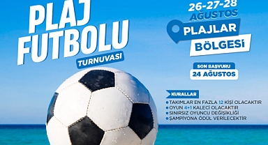 Giresun plaj futbolu başlıyor