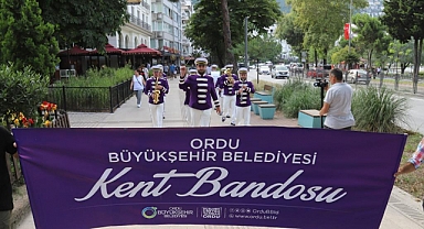 Ordu Kent Bandosu şehre renk kattı