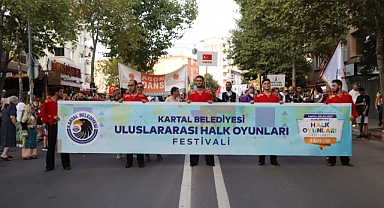 Uluslararası Halk Oyunları Festivali Başladı