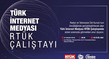 RTÜK İnternet medya temsilcileriyle buluşuyor